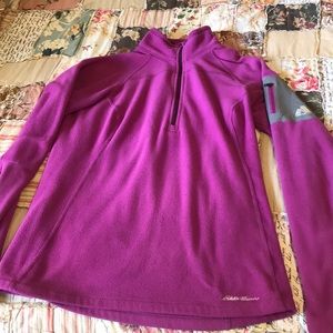Fleece Pullover 3/4” Zip